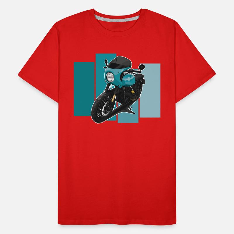 Bobber // Custom // Motorcycle Men's Premium Organic T-Shirt