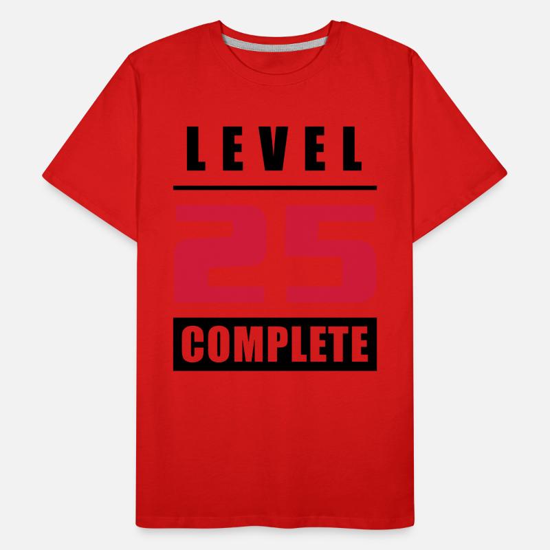Level 25 - Complete Men's Premium Organic T-Shirt