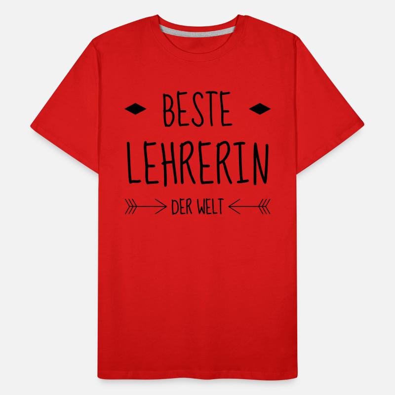 Lehrer / Professor / Schule / Lehrerin / Kind Männer Premium Bio T-Shirt