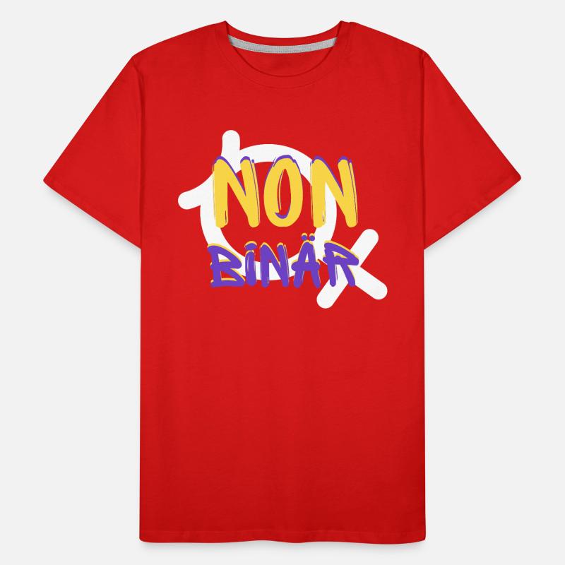 NON BINARY Identity Men's Premium Organic T-Shirt