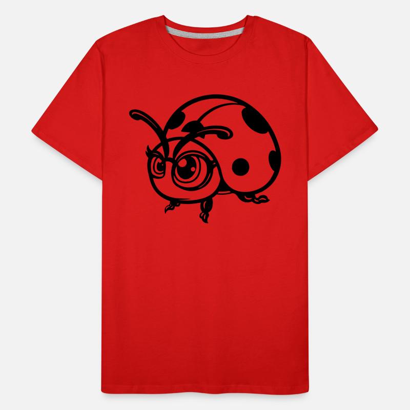 maikäfer comic Männer Premium Bio T-Shirt