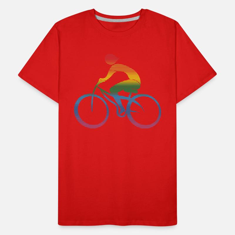 Cyclist Men's Premium Organic T-Shirt
