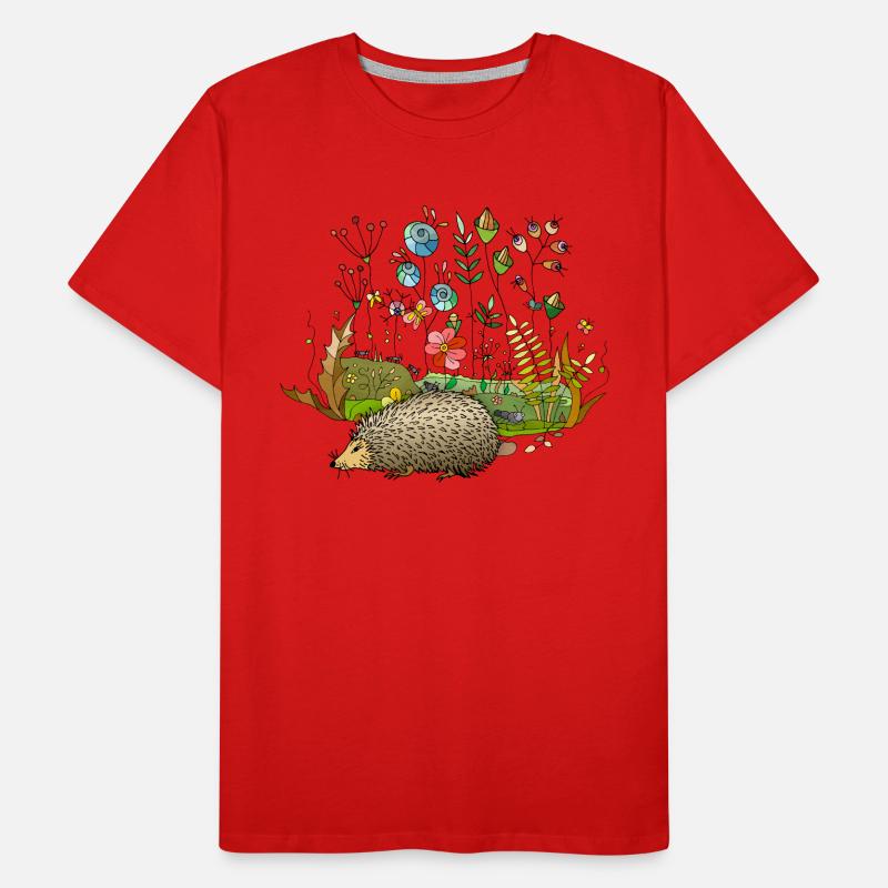 Hérisson T-shirt bio Premium Homme