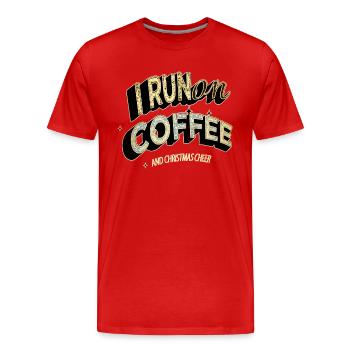 funny sayings dinosaur tshirt funny gym - Männer Premium Bio T-Shirt - Rot - Vorne - Damien (186cm)