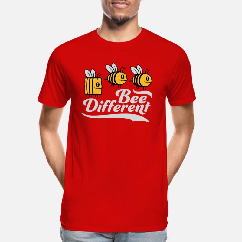 bee citation différente T-shirt bio Premium Homme
