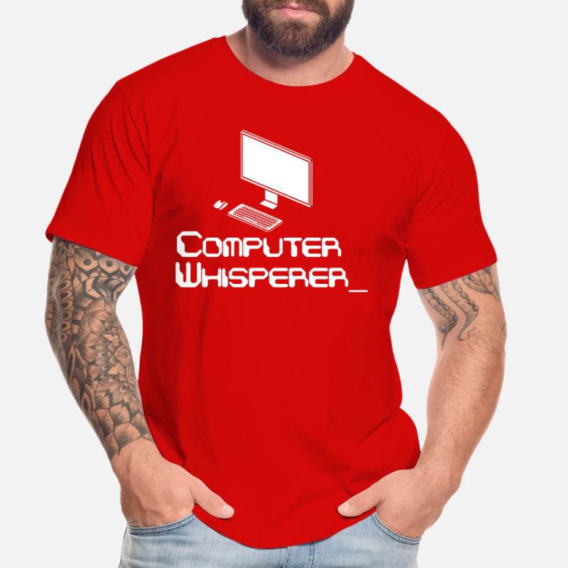 Computer Whisperer Coding Software Männer Premium Bio T-Shirt