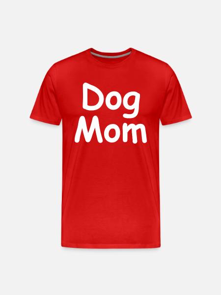 Dog Hund - Men's Premium Organic T-Shirt - red