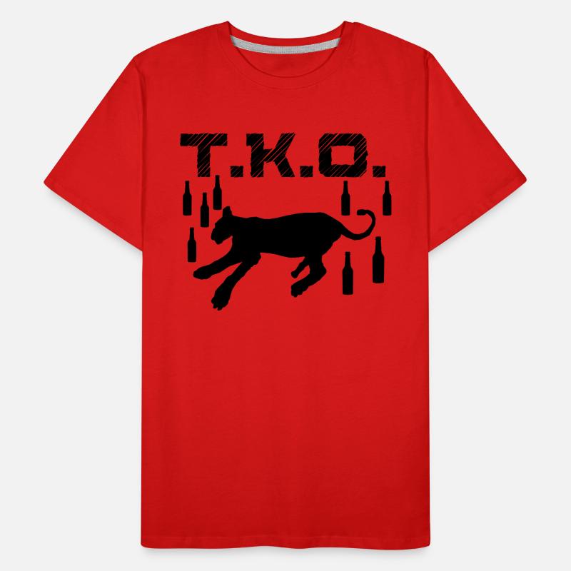 TKO Drunken Predator s’est évanoui dans le coma T-shirt bio Premium Homme