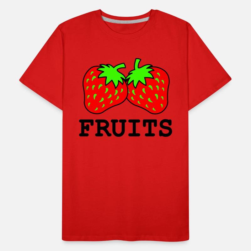 Fraises T-shirt bio Premium Homme