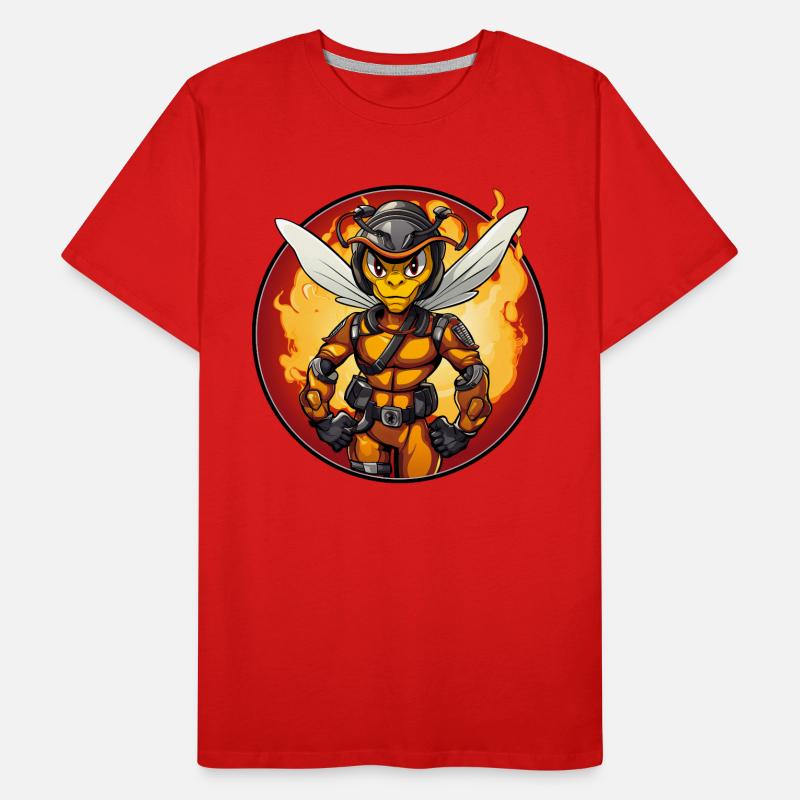 Wasp Fire Brigade Men's Premium Organic T-Shirt