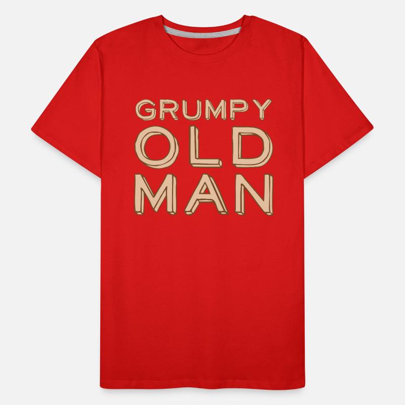 Grumpy old man Men's Premium Organic T-Shirt