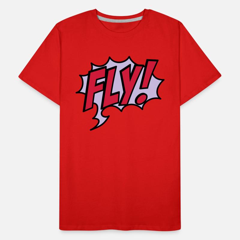 fly Men's Premium Organic T-Shirt