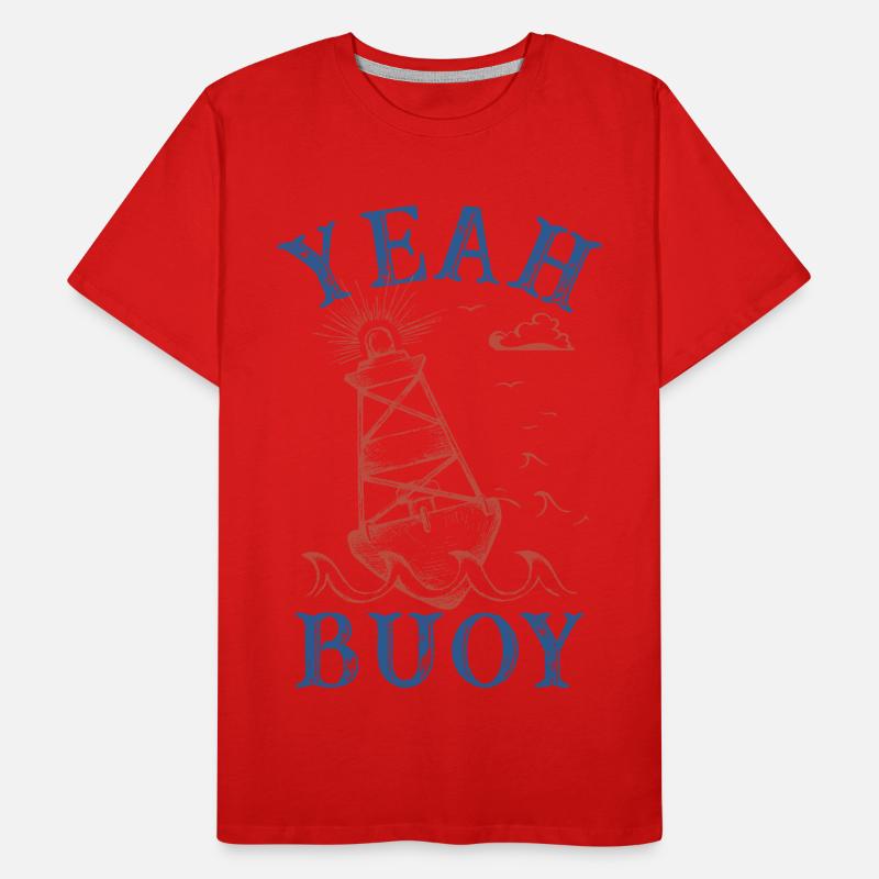 oui bouée Graphique T-shirt bio Premium Homme