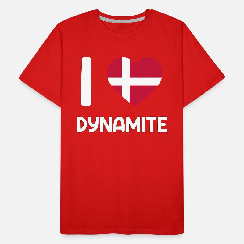 danish dynamite Denmark Dane gift Men's Premium Organic T-Shirt