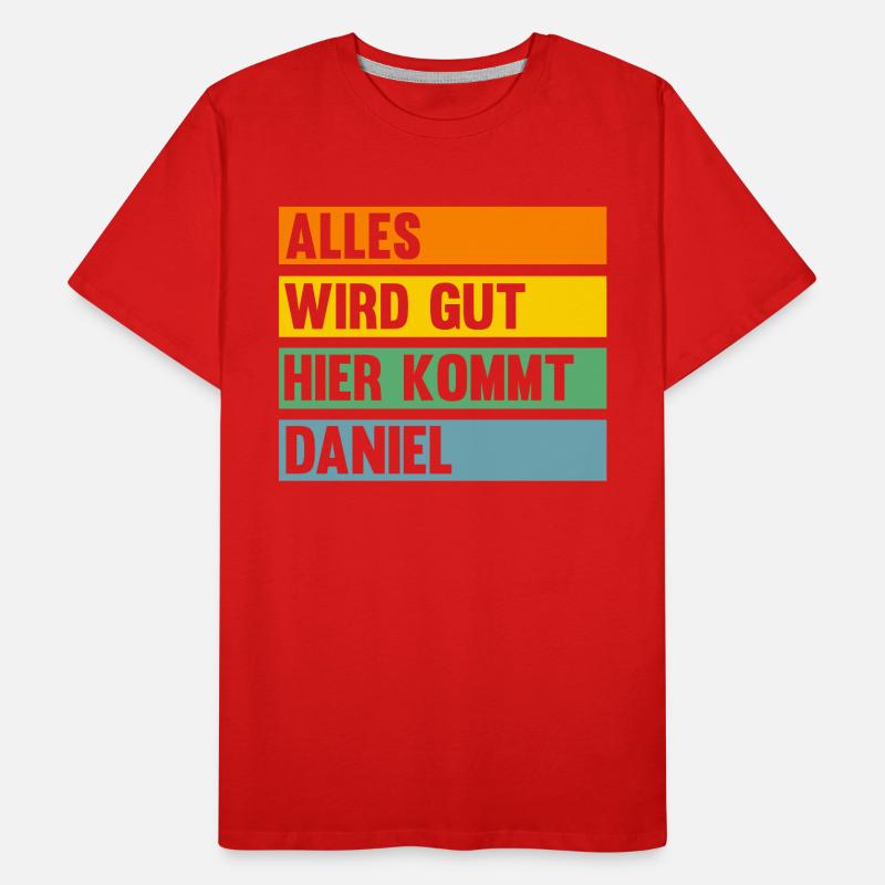 Daniel Männer Premium Bio T-Shirt