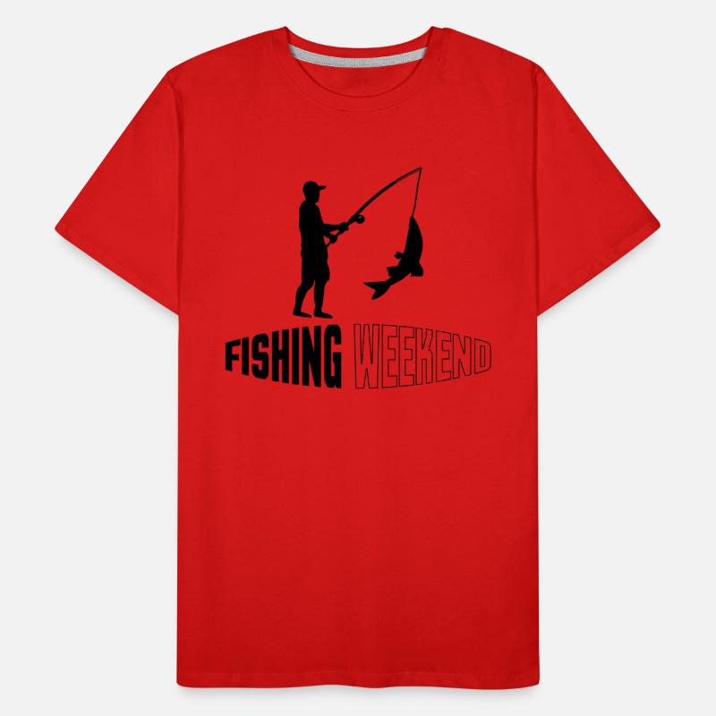 Fishing Weekend Männer Premium Bio T-Shirt