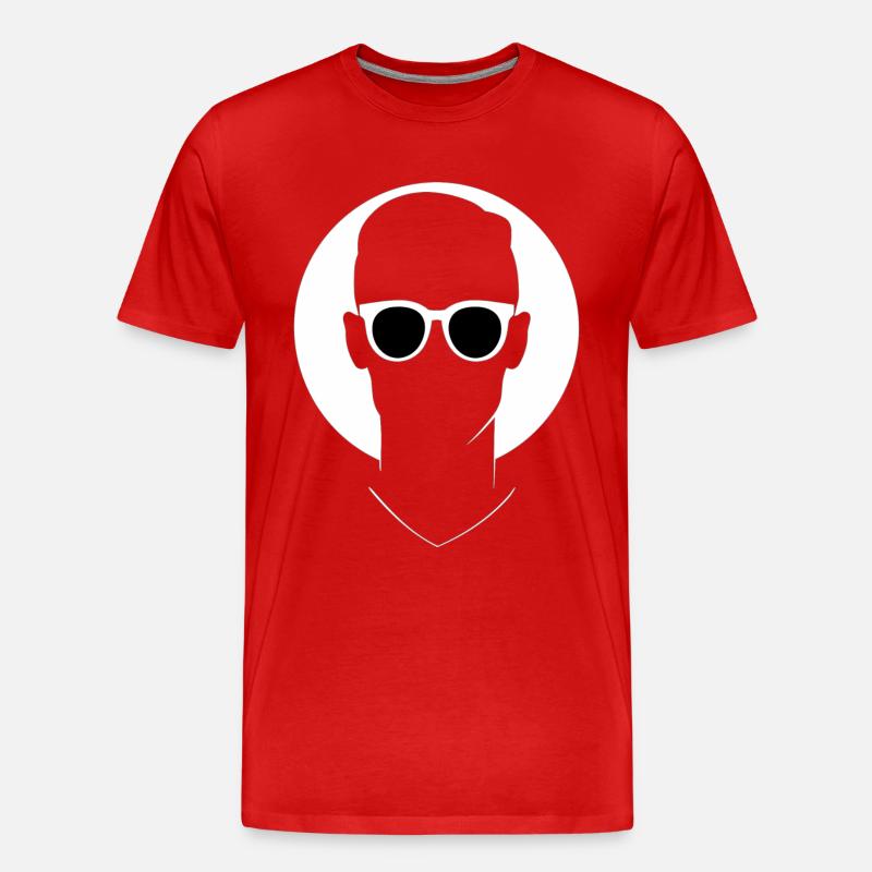 Mystic Vision - Männer Premium Bio T-Shirt - Rot