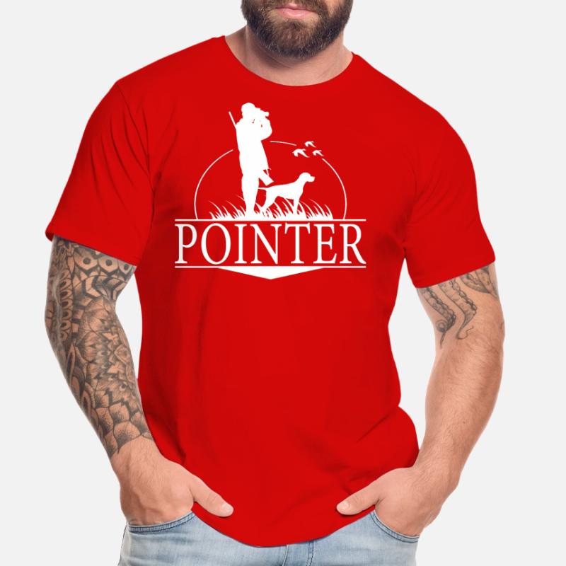 POINTER Jagdhunde Jäger Jagd Wilsigns Männer Premium Bio T-Shirt