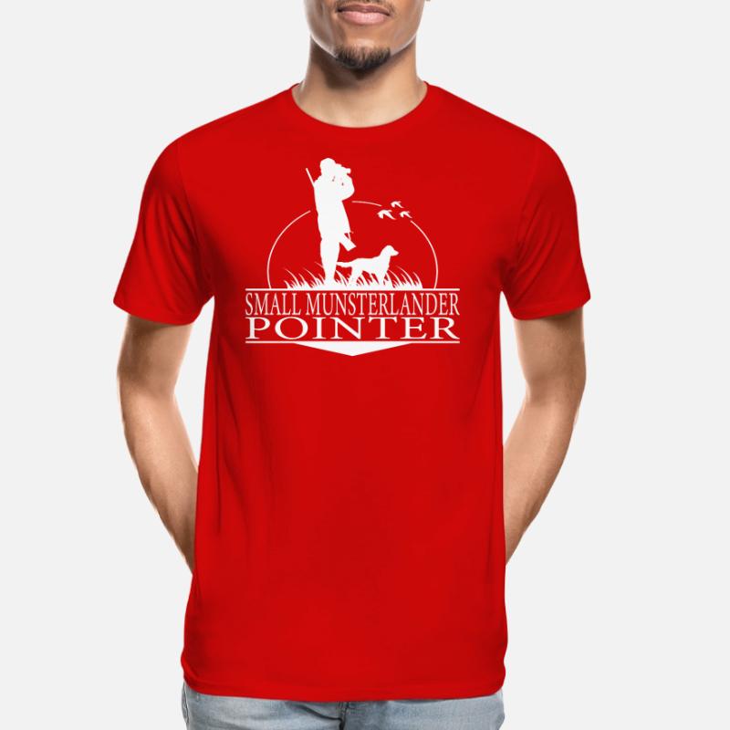 SMALL MUNSTERLANDER POINTER Jagdhunde Wilsigns Männer Premium Bio T-Shirt