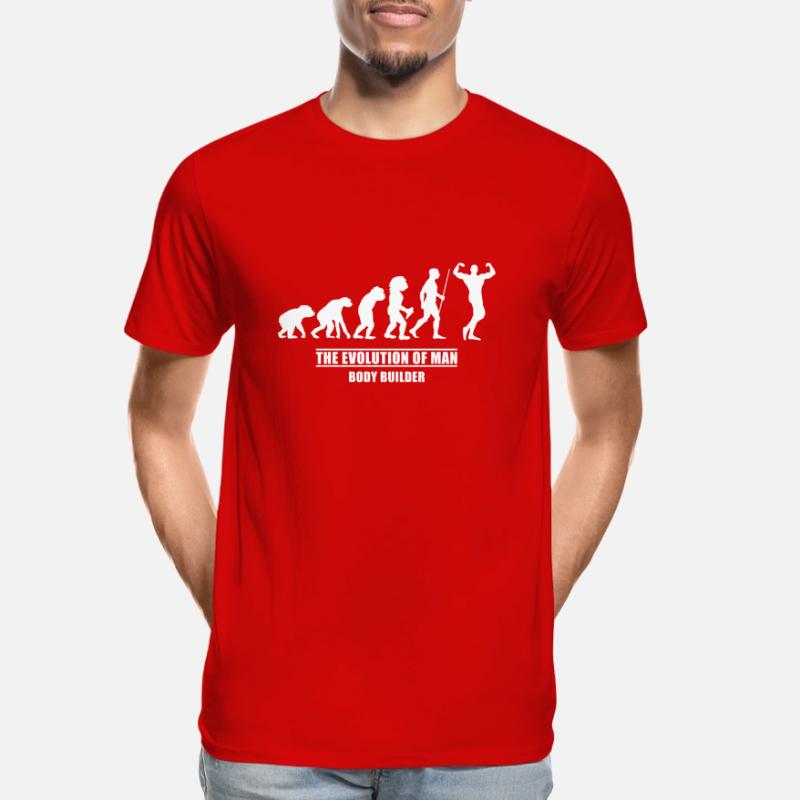 Evolution weight training Men's Premium Organic T-Shirt