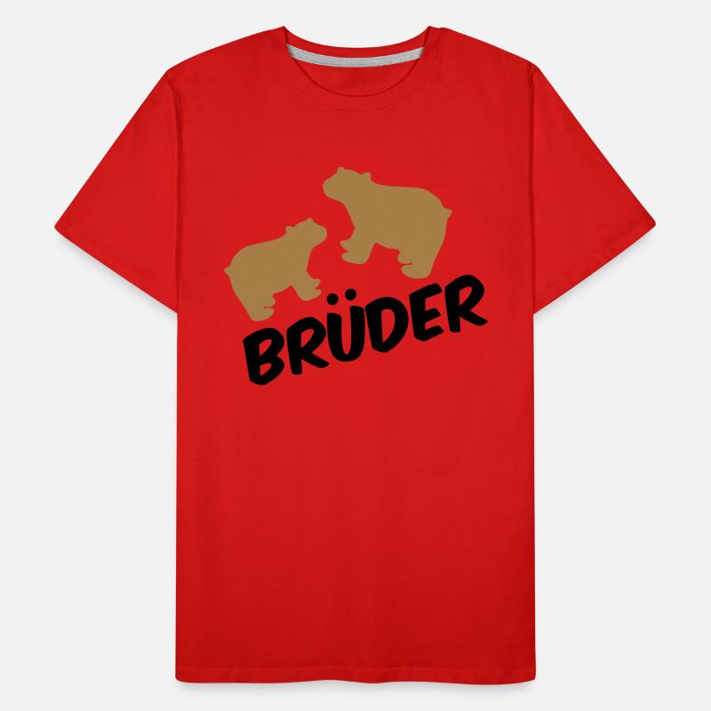 frères T-shirt bio Premium Homme