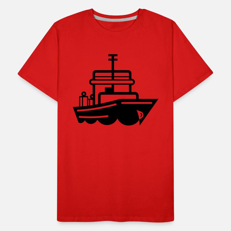 Boot Männer Premium Bio T-Shirt