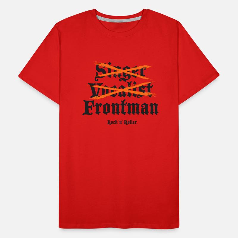 Frontmann Männer Premium Bio T-Shirt