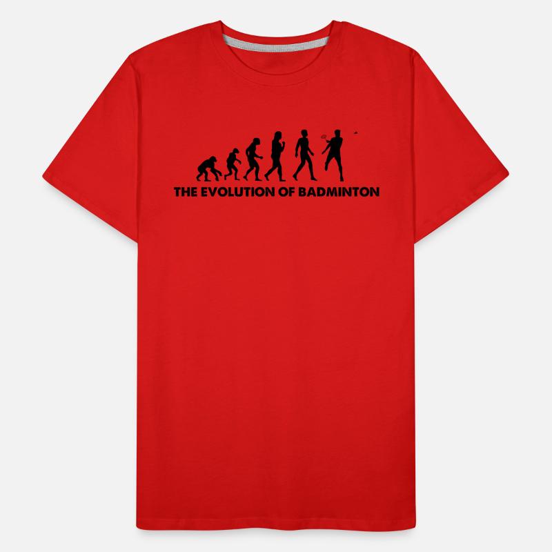 L’évolution du badminton T-shirt bio Premium Homme