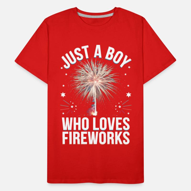Pyrotechnics Fireworks Pyrotechnics Men's Premium Organic T-Shirt