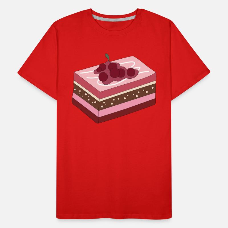 Sweets Kuchen Männer Premium Bio T-Shirt