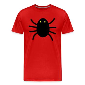 Insekt - Männer Premium Bio T-Shirt - Rot - Vorne - Damien (186cm)