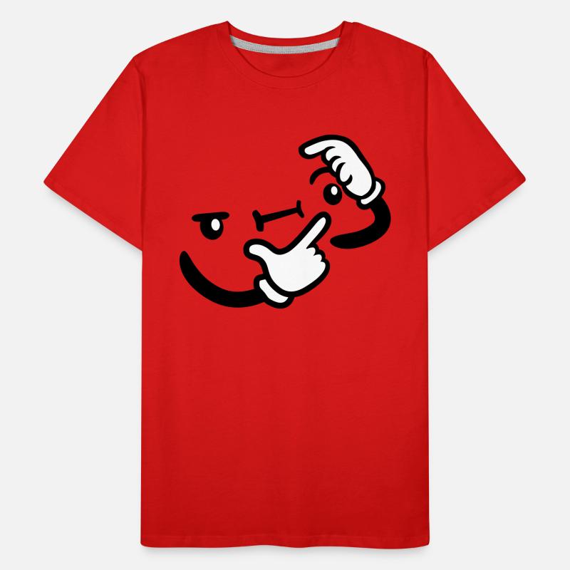 Geste de réflexion T-shirt bio Premium Homme