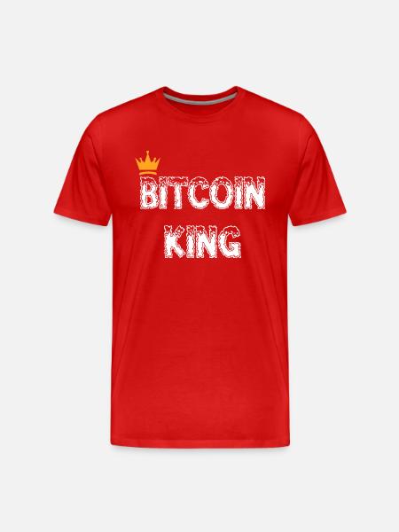 Bitcoin Trading Crypto Stocks - T-shirt bio Premium Homme - rouge