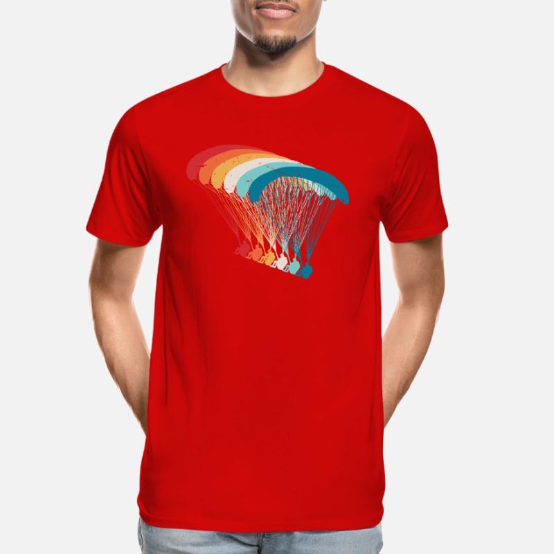 Skydive Evolution: Paraglider Design Men's Premium Organic T-Shirt
