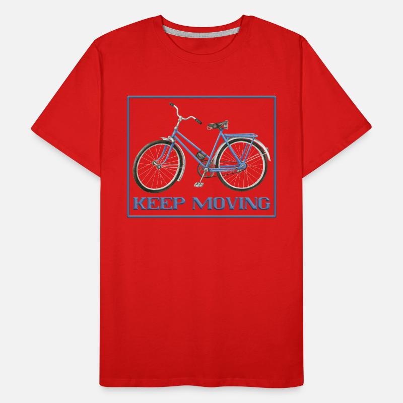 keep moving Men's Premium Organic T-Shirt