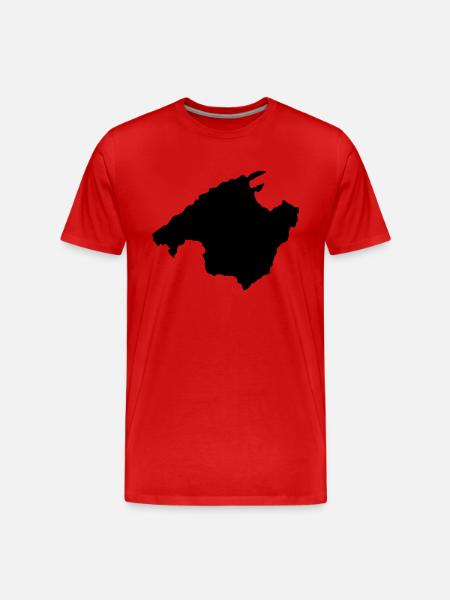 malle - Männer Premium Bio T-Shirt - Rot