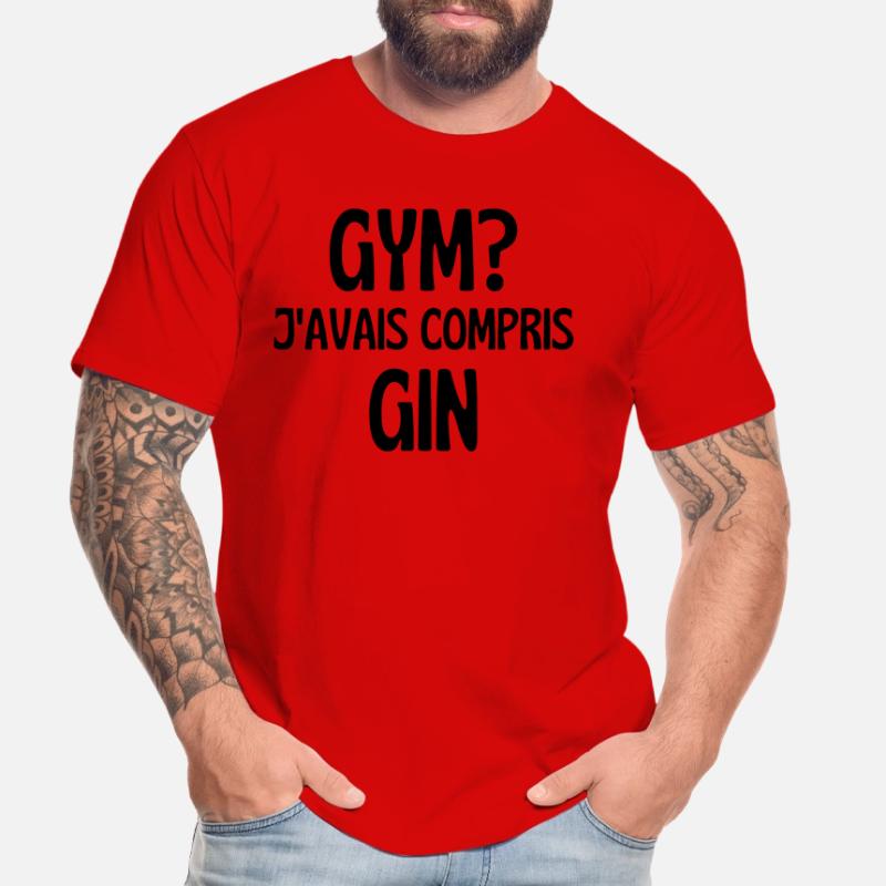 j'avais compris gin T-shirt bio Premium Homme