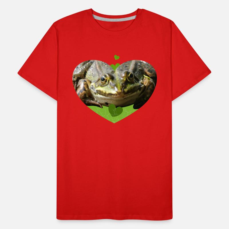 Frog Toad Frogs Prince Men's Premium Organic T-Shirt