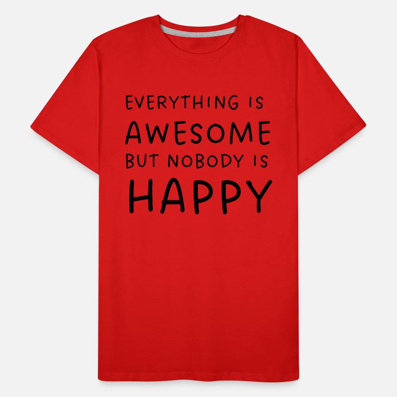 EVERYTHING IS Men's Premium Organic T-Shirt