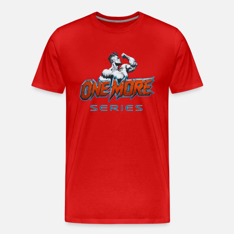 noch eine Serie - Männer Premium Bio T-Shirt - Rot