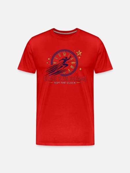 dreams - T-shirt bio Premium Homme - rouge
