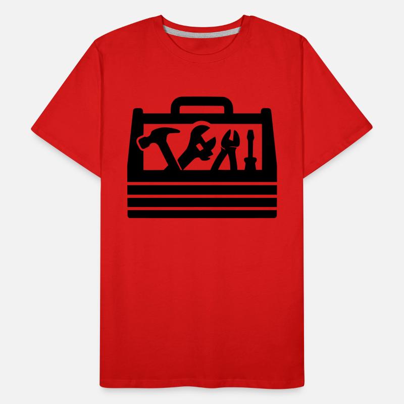 Tools Toolbox Men's Premium Organic T-Shirt