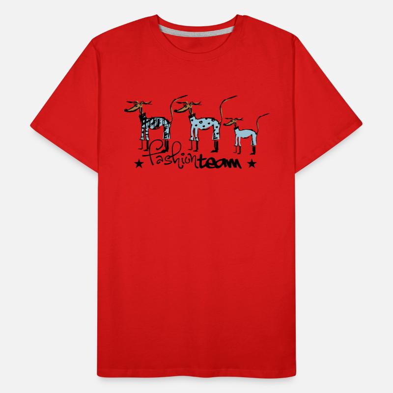 équipe de mode T-shirt bio Premium Homme