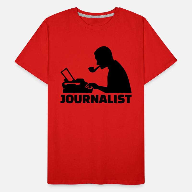 Journalist Men's Premium Organic T-Shirt
