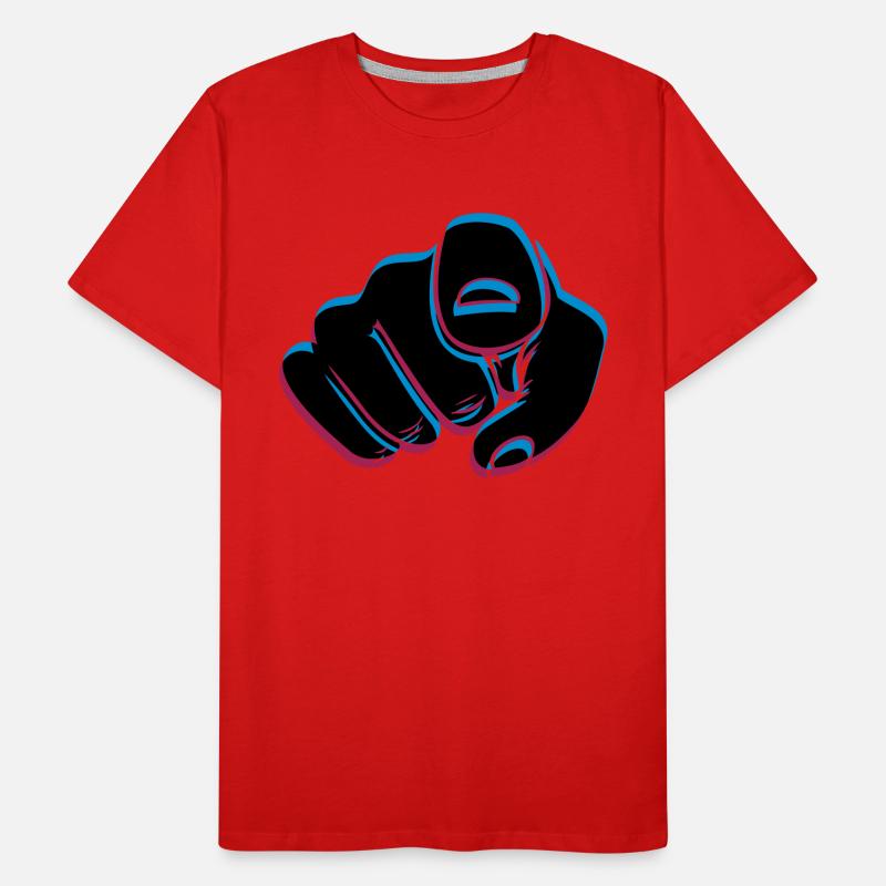 Main effet 3D T-shirt bio Premium Homme