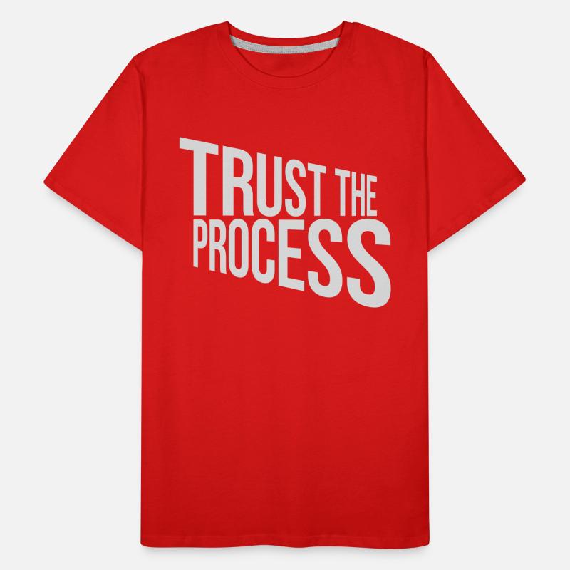 faire confiance au processus Devis T-shirt bio Premium Homme