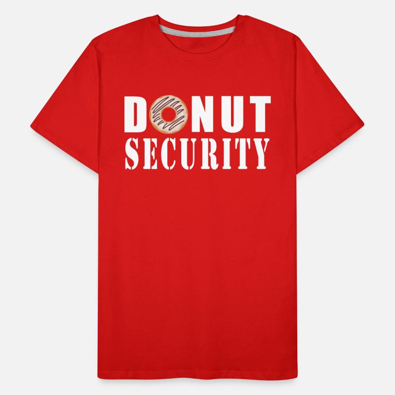 Donut Security Men's Premium Organic T-Shirt