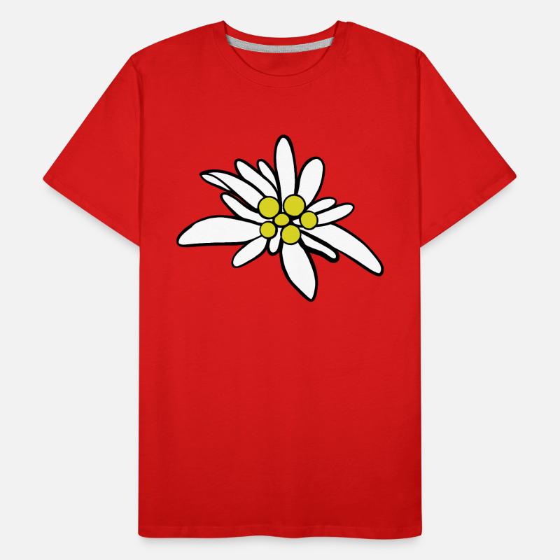 Edelweiß 1 Männer Premium Bio T-Shirt
