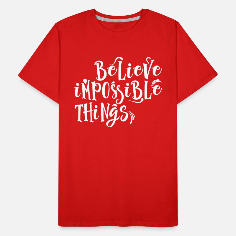 Impossible Things Men's Premium Organic T-Shirt