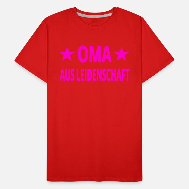 Oma Männer Premium Bio T-Shirt